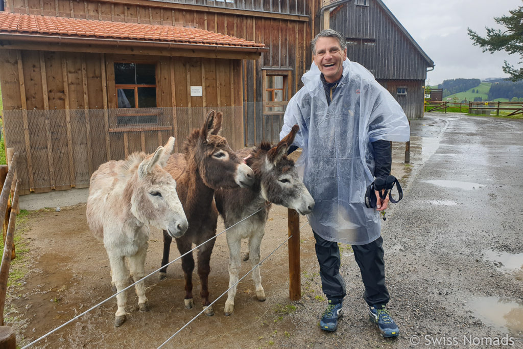Marcel beim Restaurant Waldegg Teufen