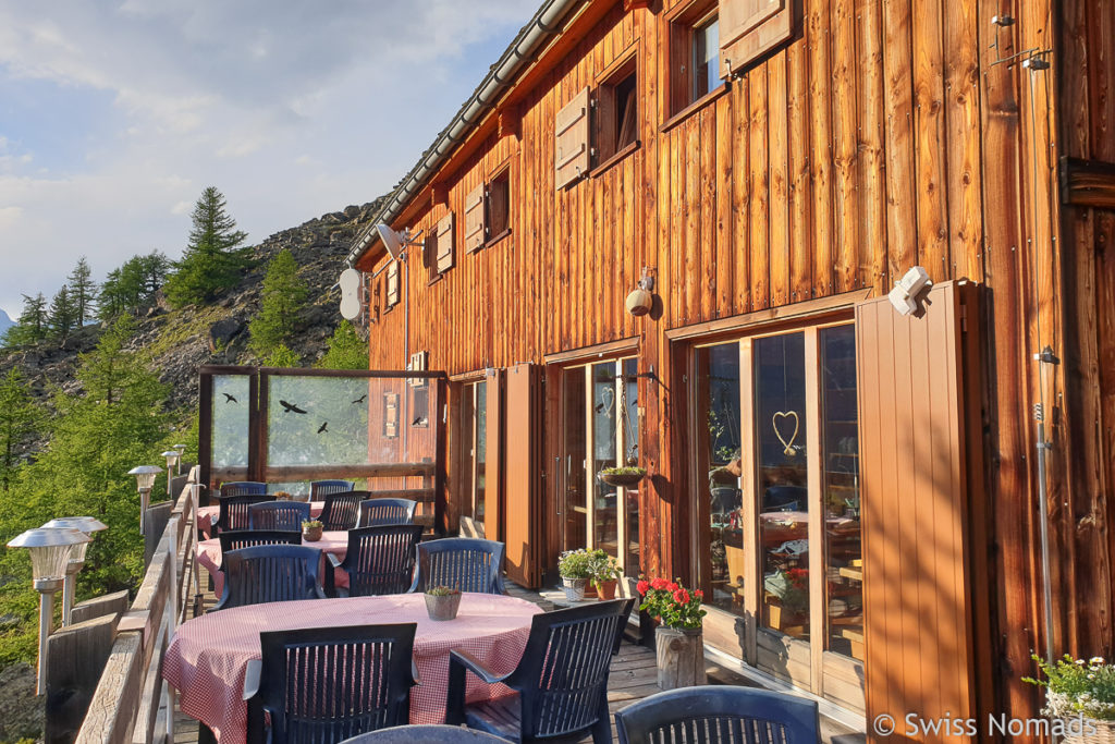 Europahütte bei Randa im Wallis