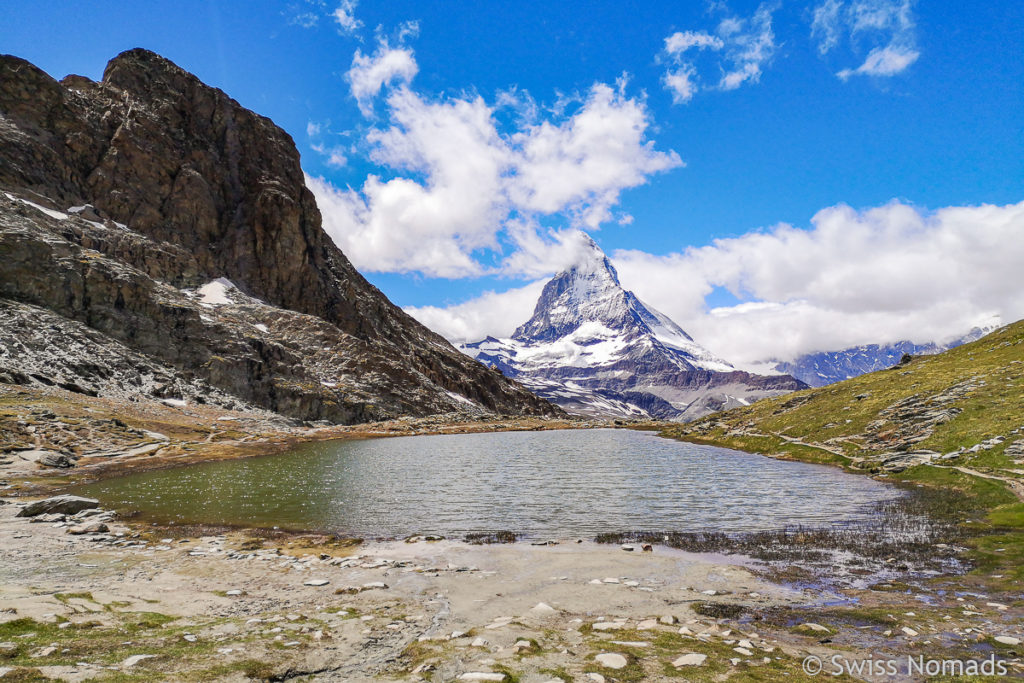 Riffelsee und Matterhorn in Zermatt