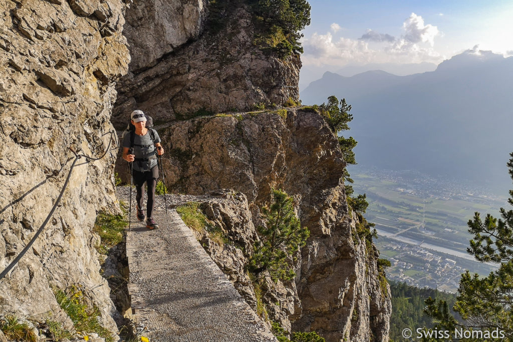 Reni beim Fürstensteig Liechtensteiner Panoramaweg
