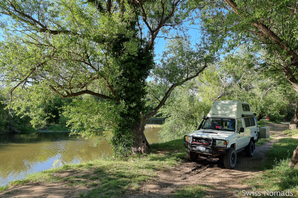 Campen in Sierra de la Ventana