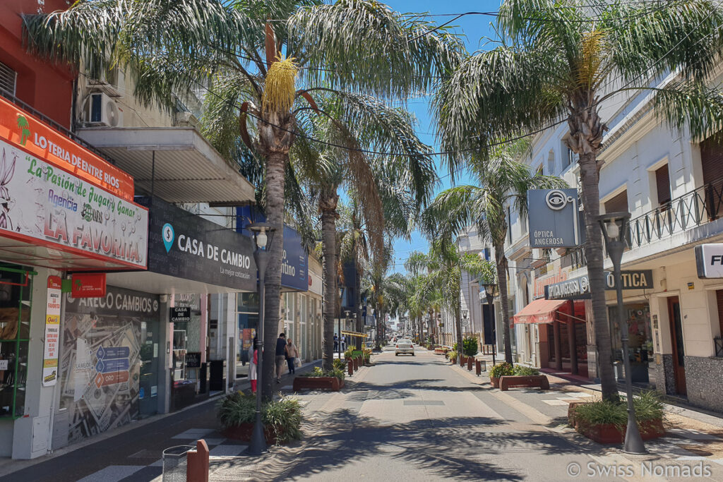 Einkaufsstrasse in Gualeguaychu