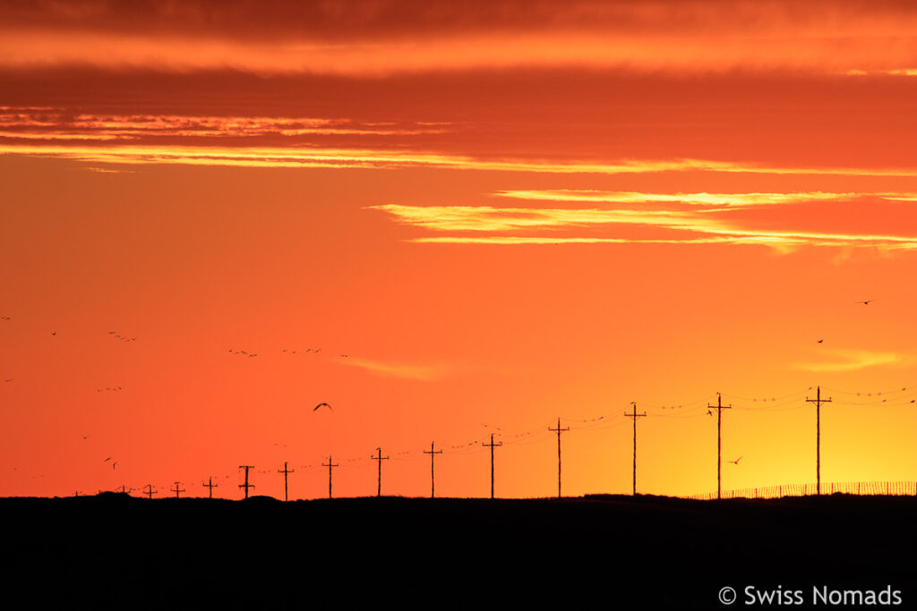 Sonnenuntergang Balneario El Condor