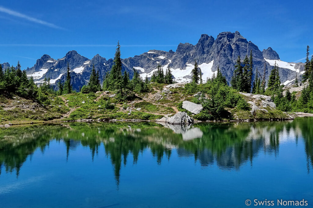 Bergsee am PCT in Washington