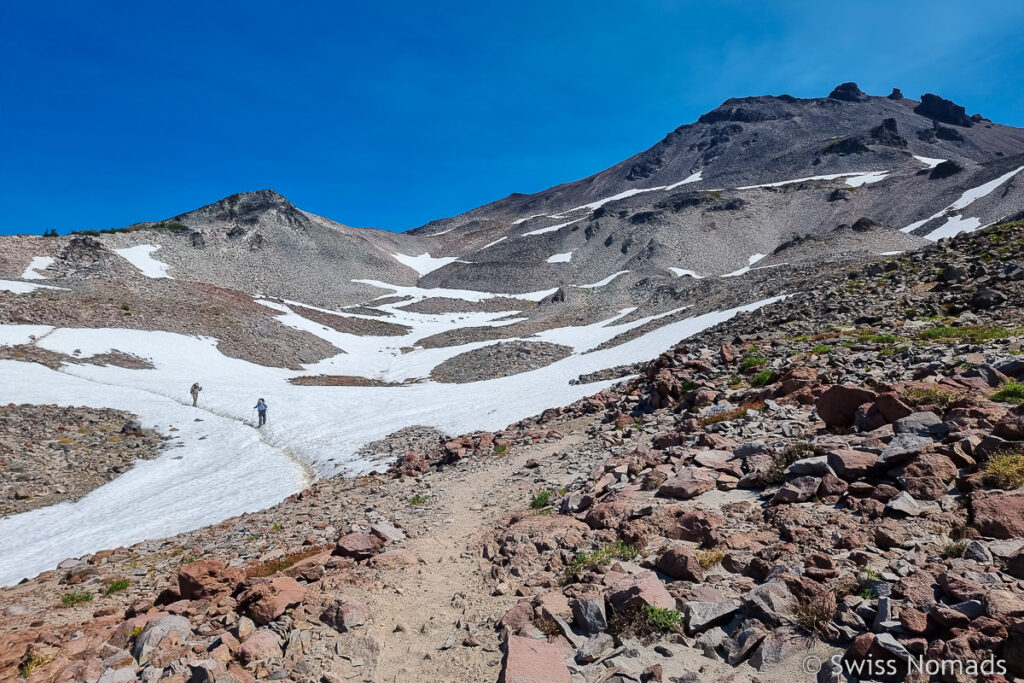 Goat Rocks Wilderness Schneefelder