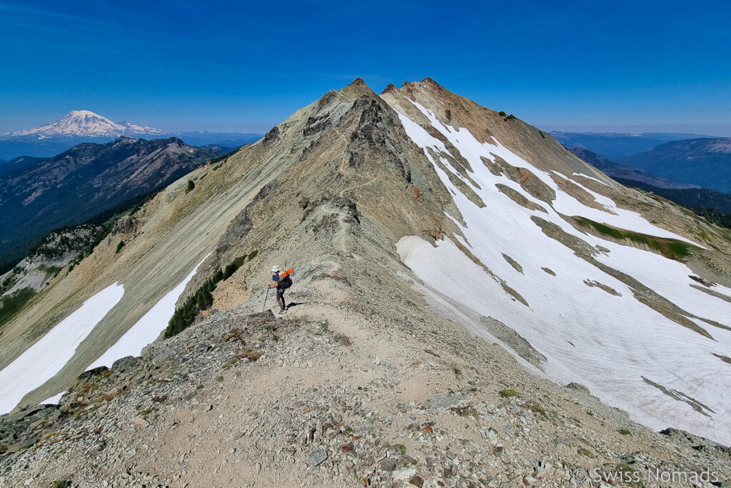 Knife Edge in der Goat Rocks Wilderness