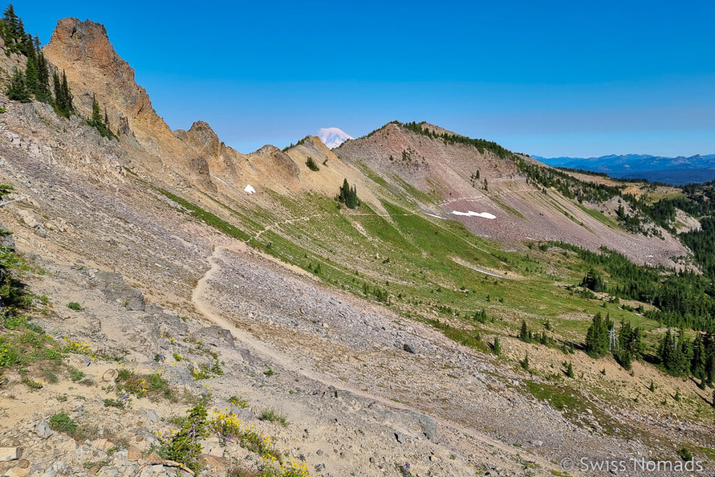 PCT durch die Goat Rocks Wilderness