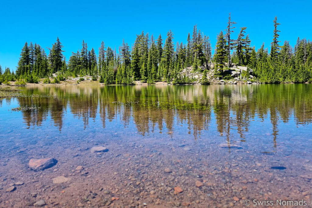 Reese Lake in Oregon am PCT