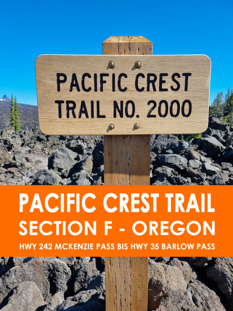 Pacific Crest Trail Section F in Oregon