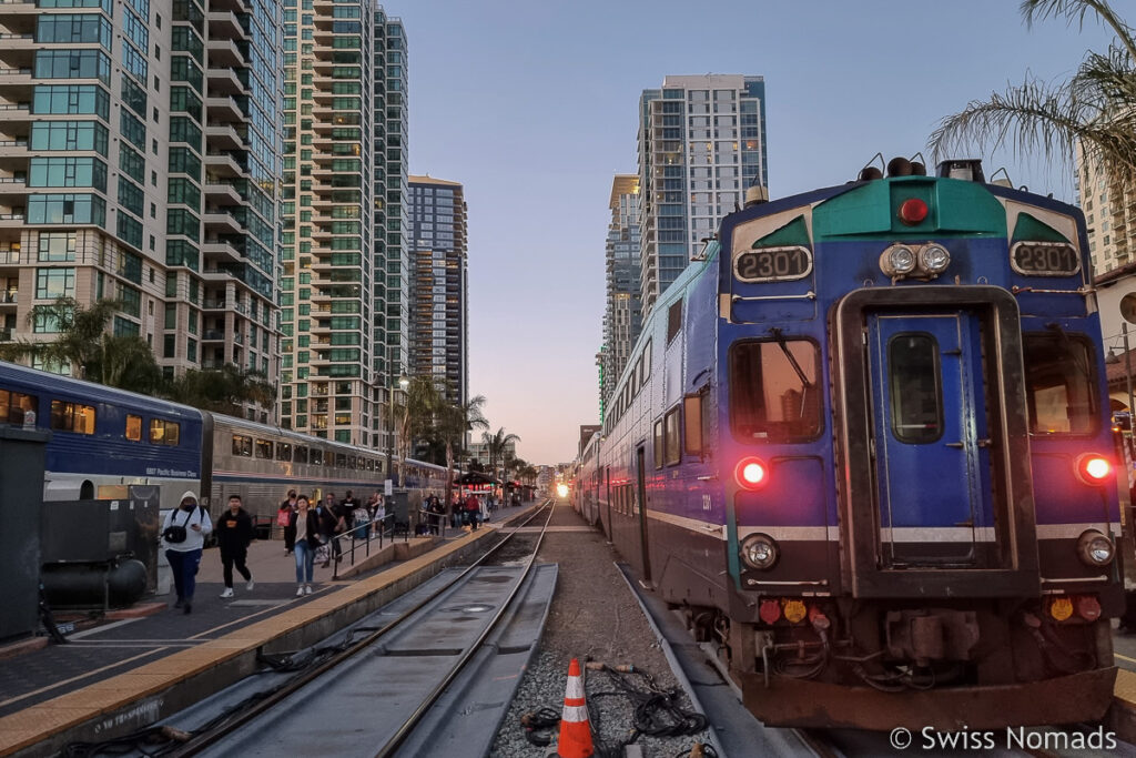 Bahnhof Santa-Fe in San Diego