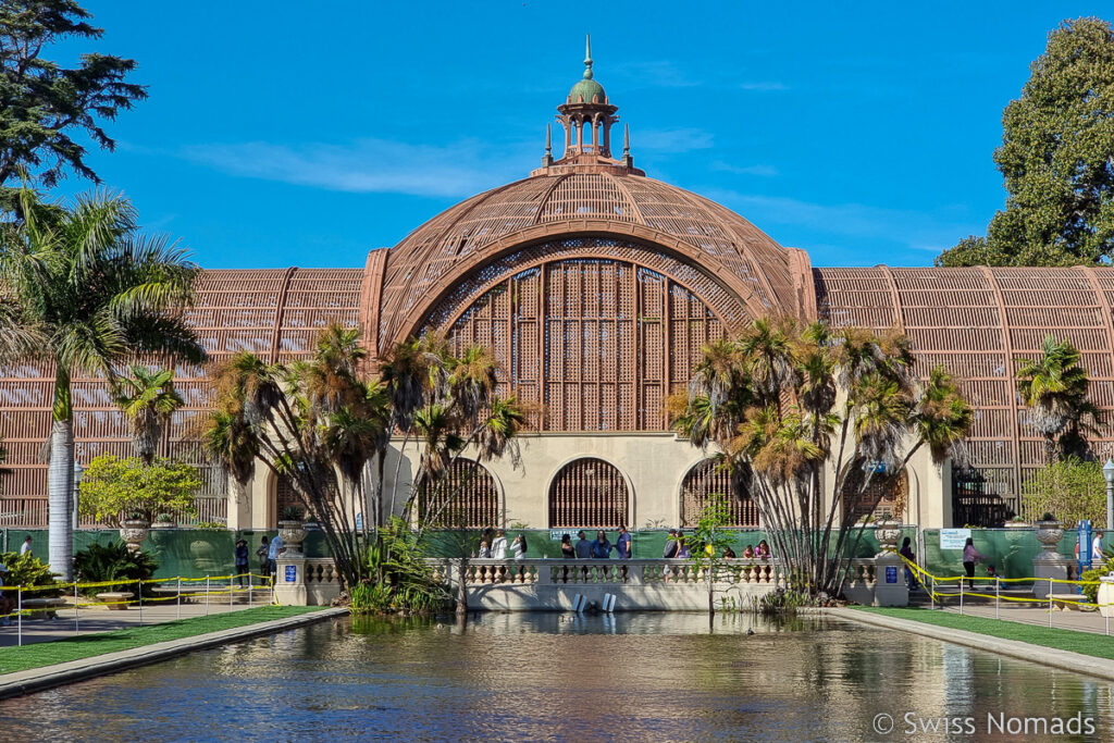 Botanical Building im Balboa Park in San Diego