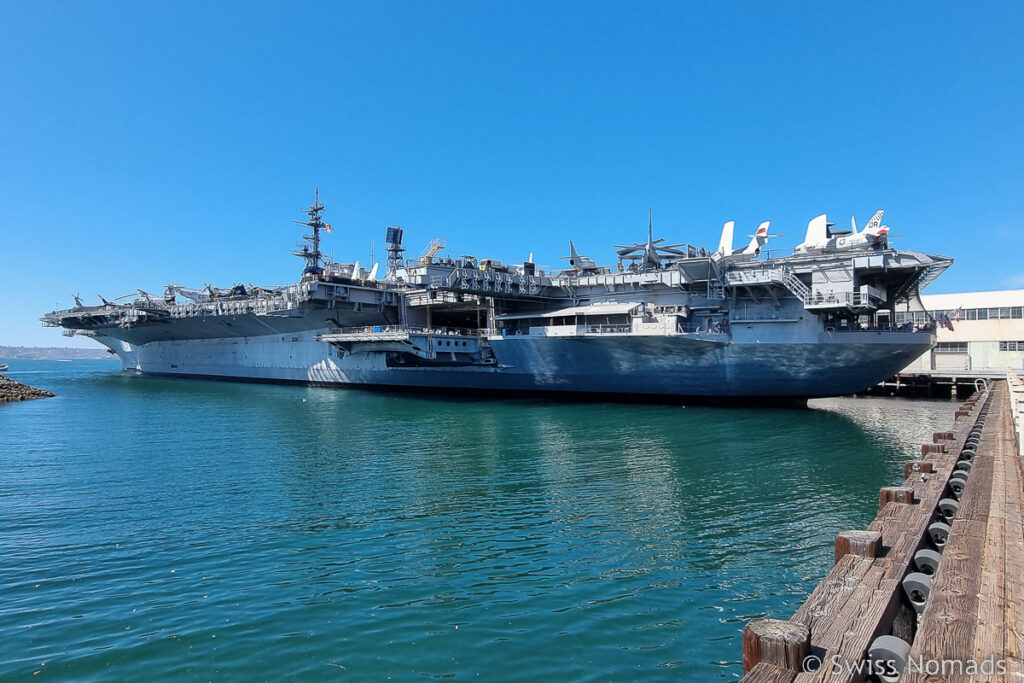 Flugzeugträger USS Midway in San Diego