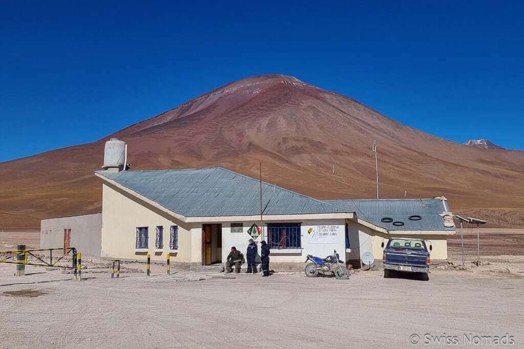 Nationalparkbüro in Bolivien