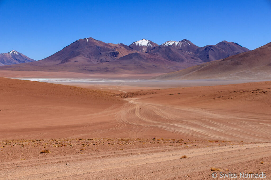 Pisten der Lagunenroute in Bolivien