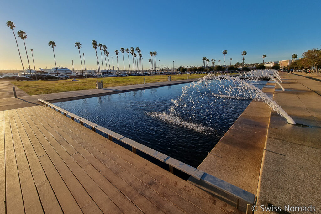 Springbrunnen San Diego Waterfront