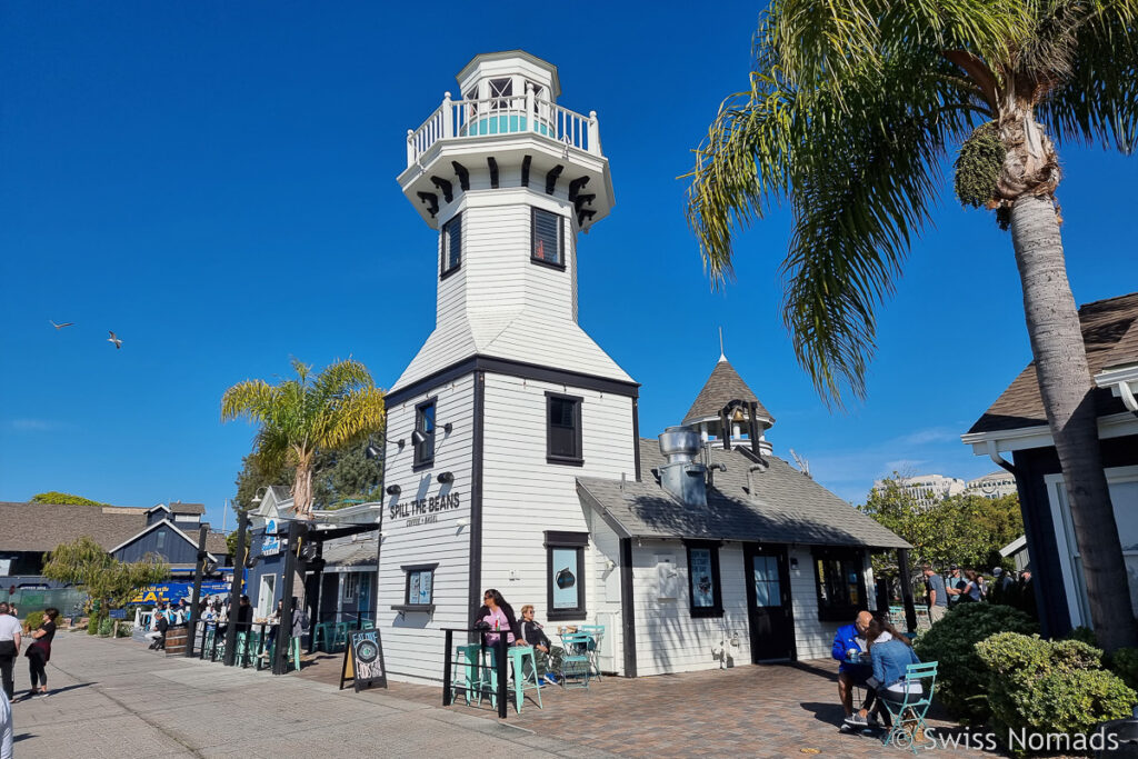 Seaport Village am Hafen in San Diego