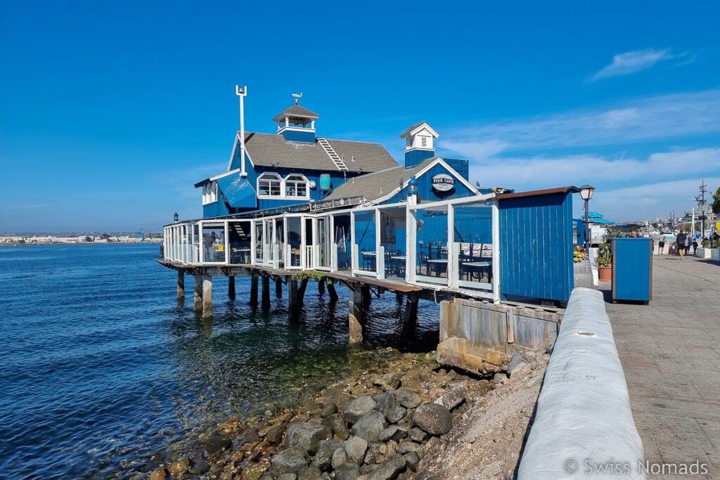 Restaurant im Seaport Village in San Diego