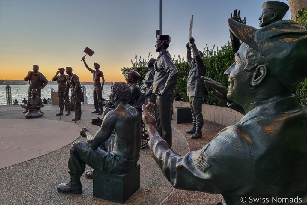 Unconditional Surrender Monument in San Diego