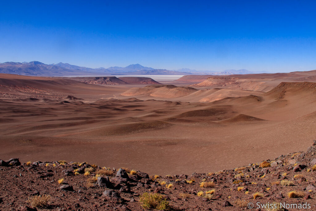 Weite Landschaft der Puna