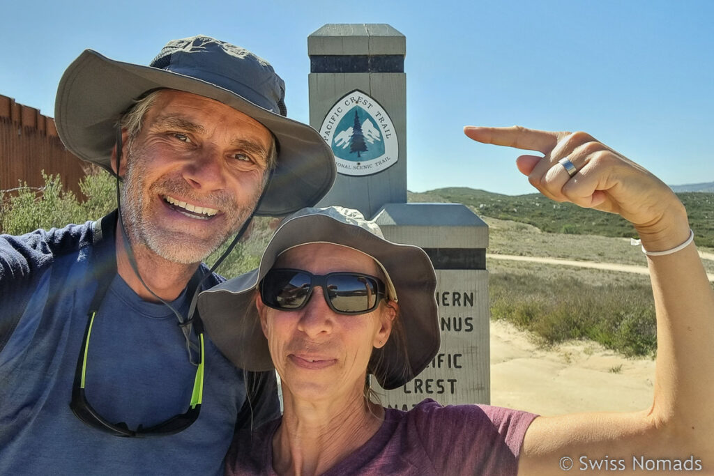 Sonnenhut auf dem Pacific Crest Trail