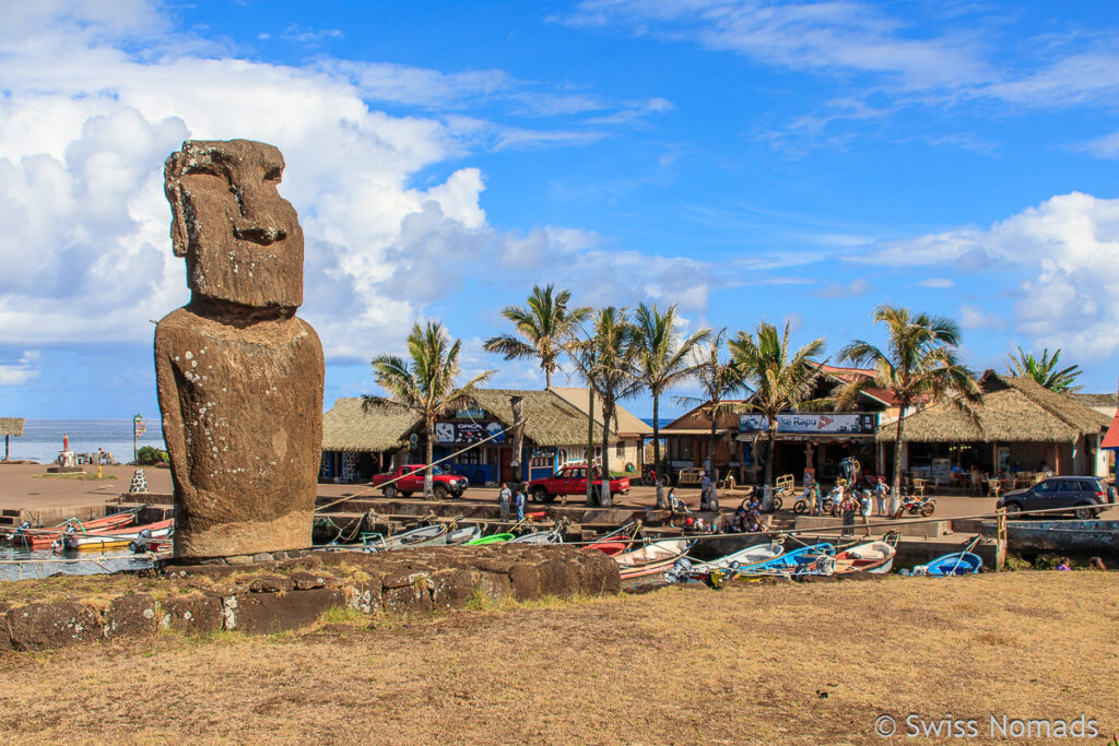 Hafen in Hanga Roa