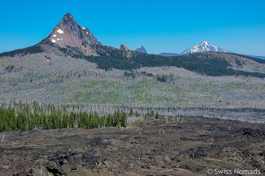 Lava Felder Oregon