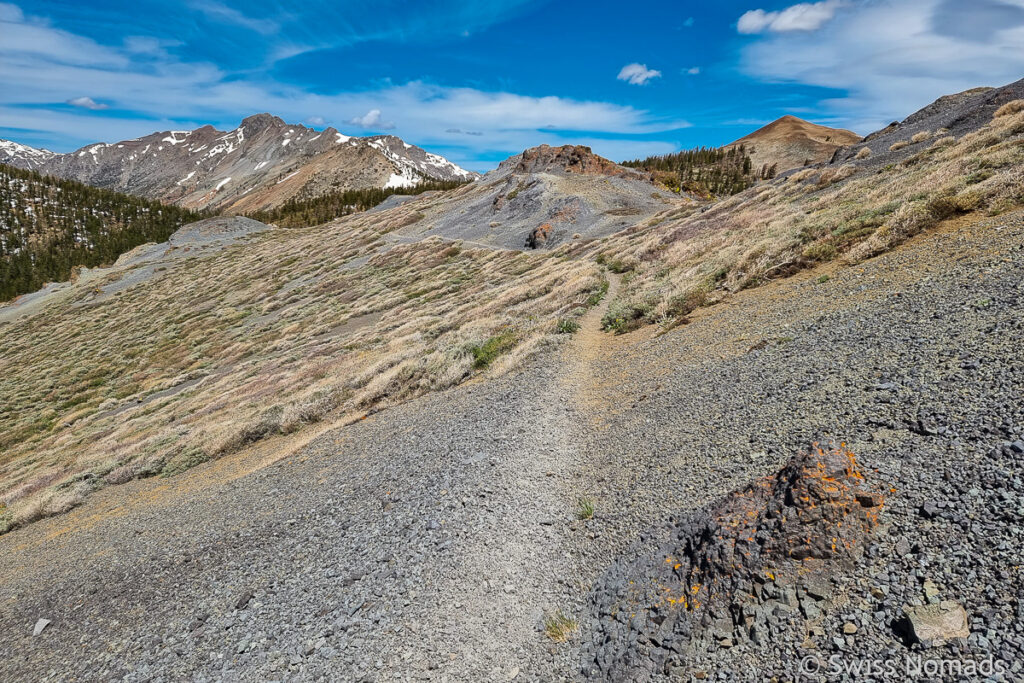 Pacific Crest Trail Route Abschnitt J