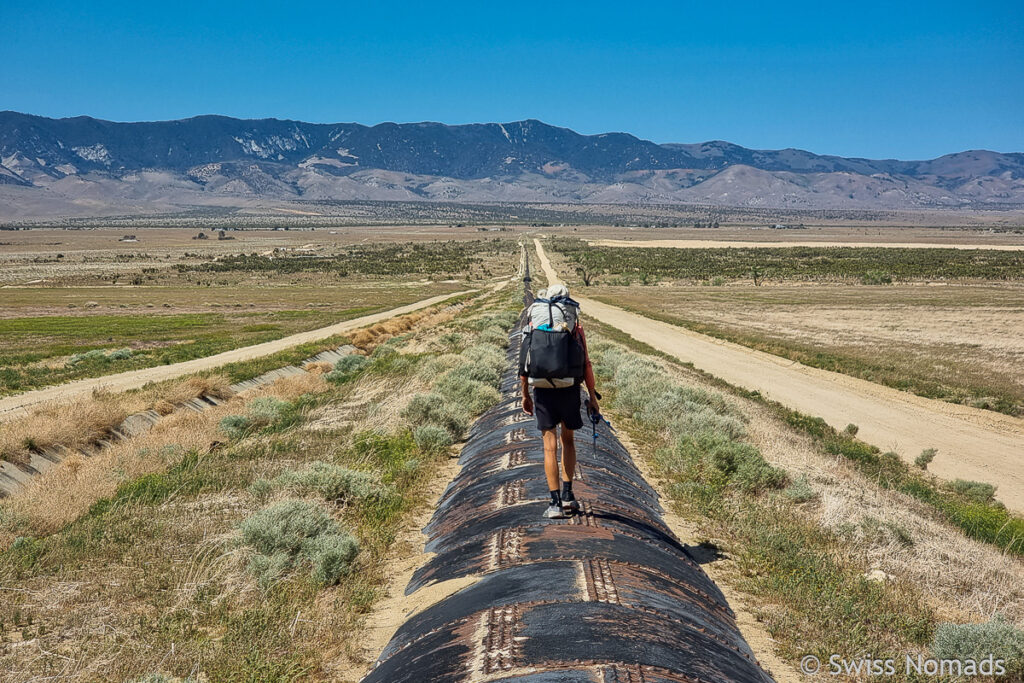 Pacific Crest Trail Route Abschnitt E