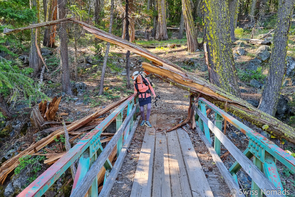 Pacific Crest Trail Route Abschnitt L