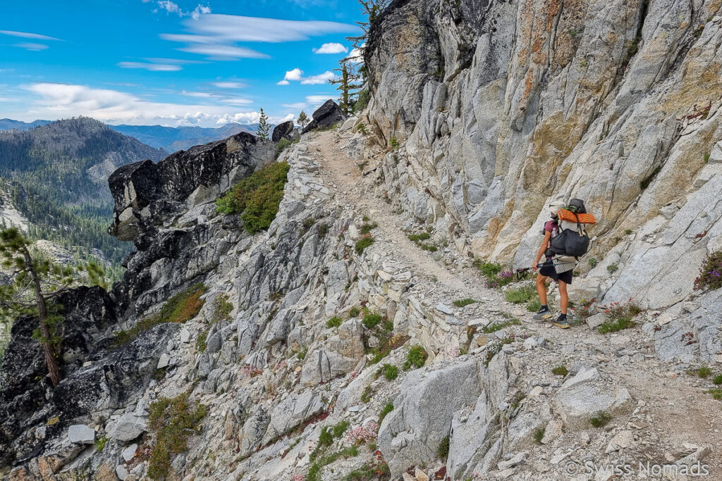 Pacific Crest Trail Route Abschnitt P