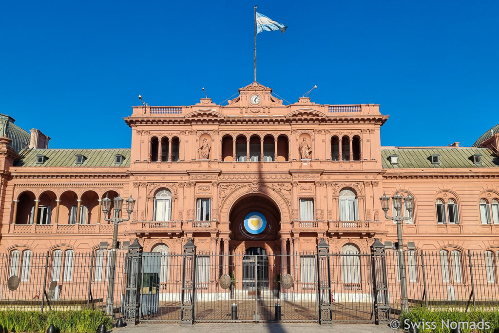 Casa Rosada Buenos Aires Sehenswürdigkeiten