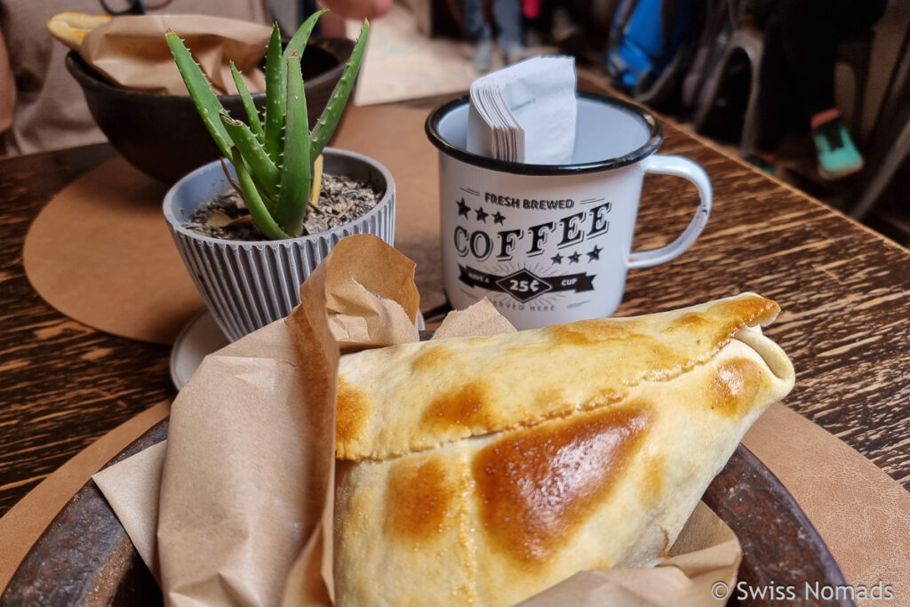 Empanada in San Pedro de Atacama