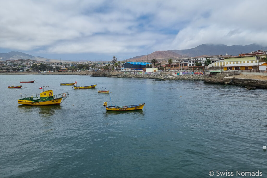 Am Hafen von Huasco in Chile