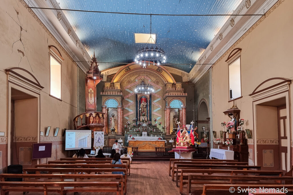 Paihuano Kirche im Elqui Tal