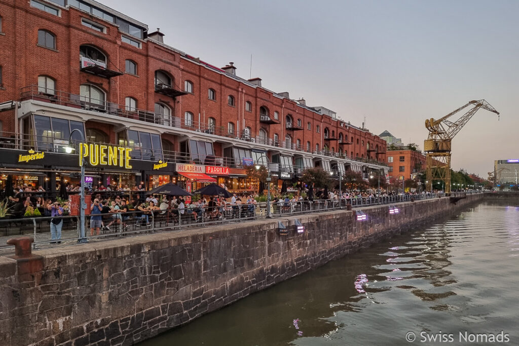 Restaurants bei Puerto Madero in Buenos Aires