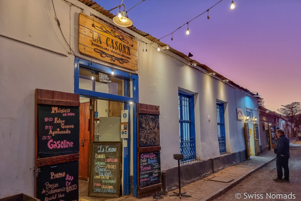 San Pedro de Atacama am Abend