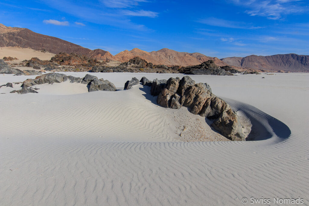 Strand an der Pazifikküste Chile