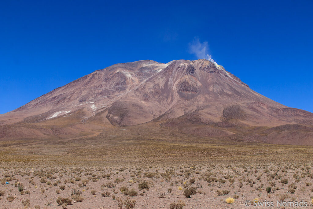 Vulkan Ollagüe im Grossen Norden von Chile