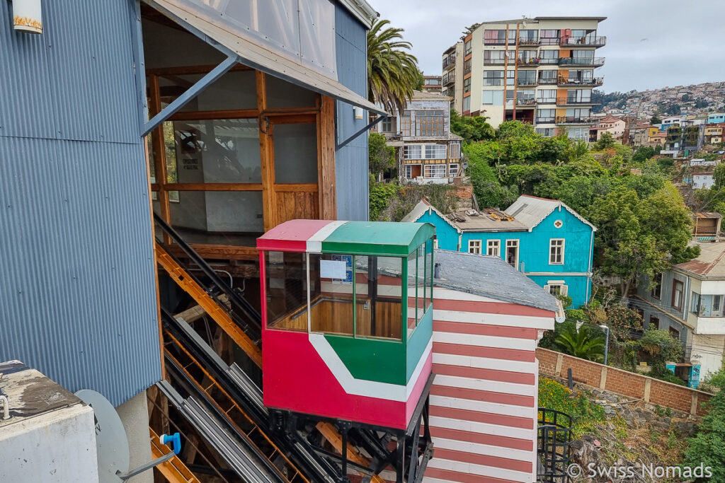 Ascensor Valparaiso Sehenswürdigkeiten