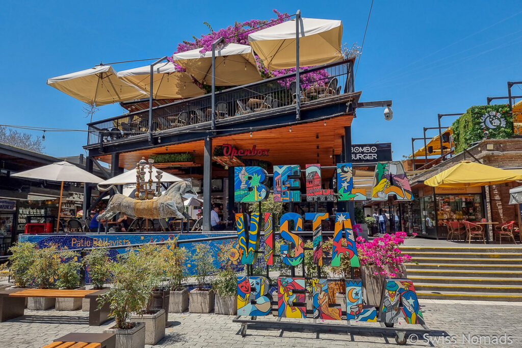 Barrio Bellavista in Santiago de Chile