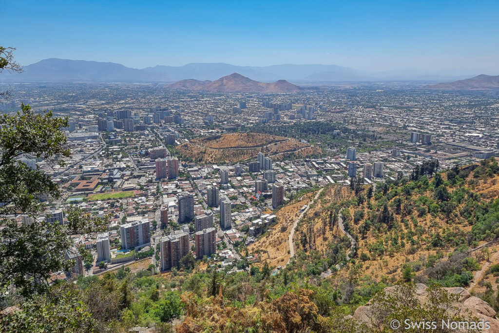 Cerro Santa Lucia in Santiago de Chile