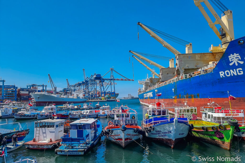 Hafen in Valparaiso Chile