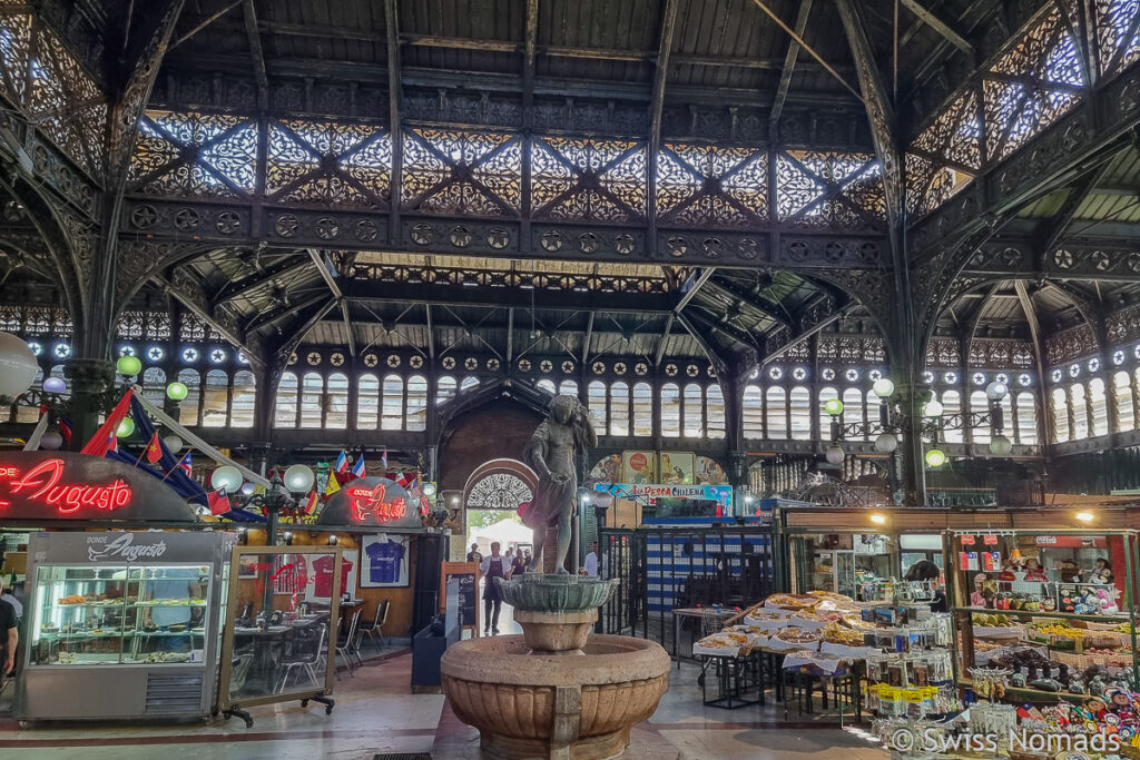 Mercado Central in Santiago de Chile