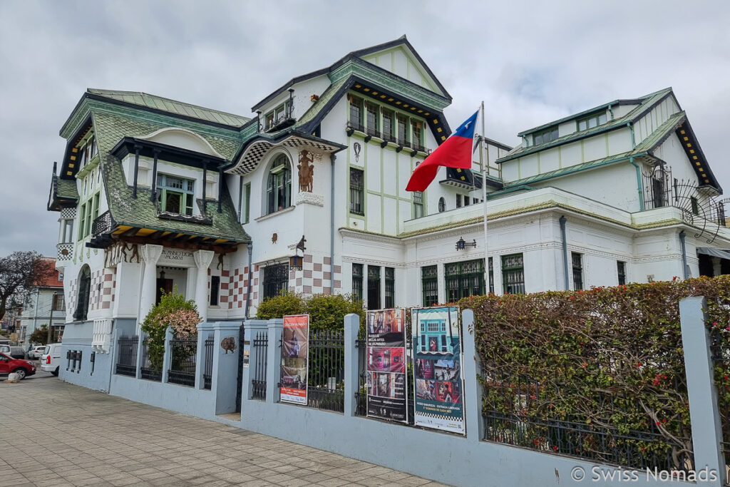 Museum Palast Baburizza in Valparaiso