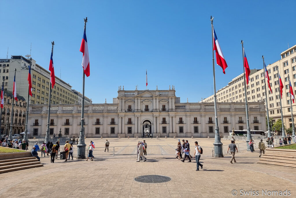 Präsidentenpalast in Santiago de Chile