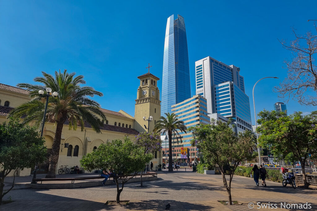 Stadtviertel Providencia in Santiago de Chile