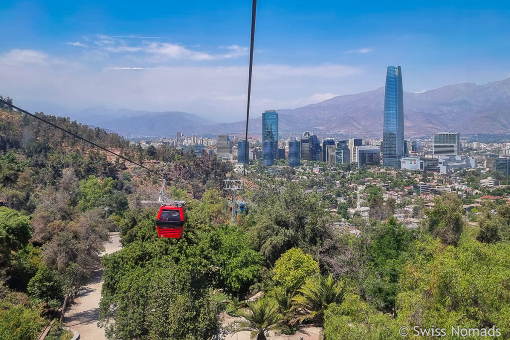 Seilbahn Santiago de Chile Sehenswürdigkeiten