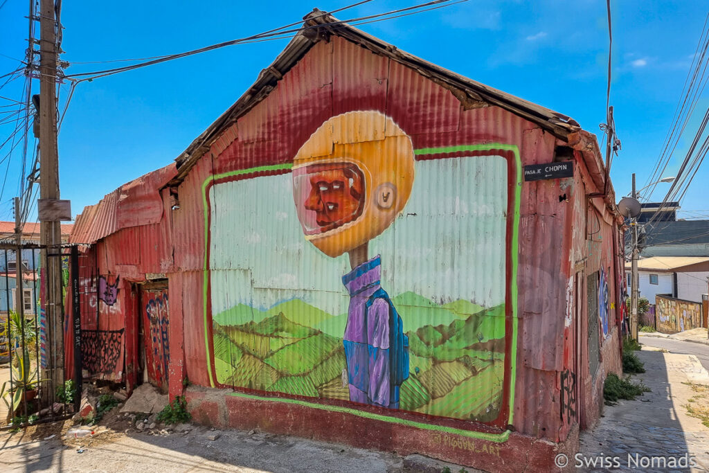 Street Art Valparaiso Sehenswürdigkeiten