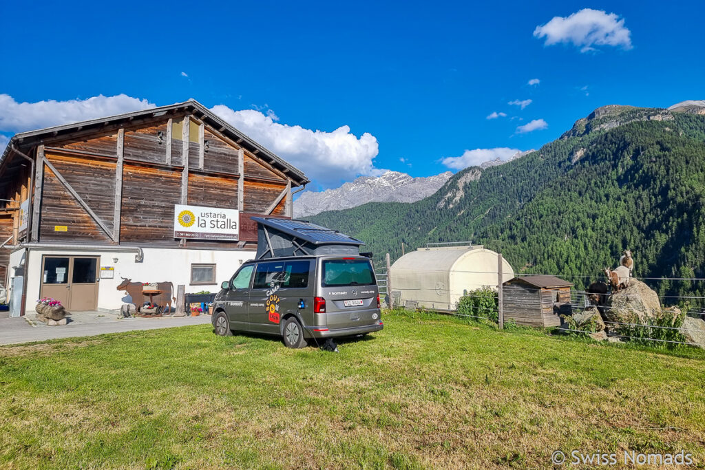 Camping Schweiz Ustaria la Stalla in Ardez