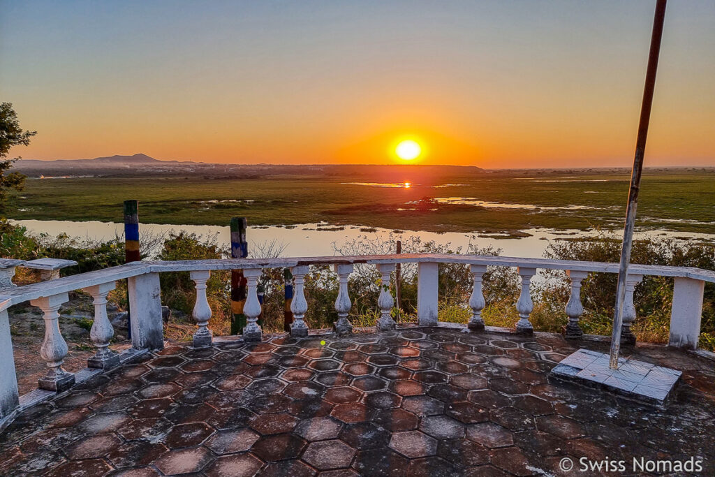 Sonnenuntergang in Corumba im Pantanal